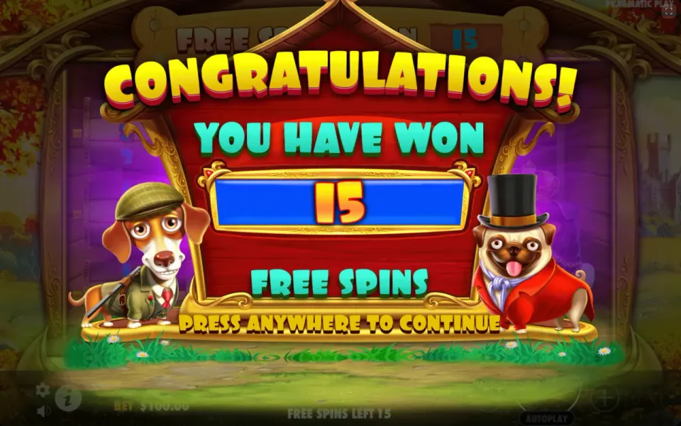 the dog house royal hunt freespins