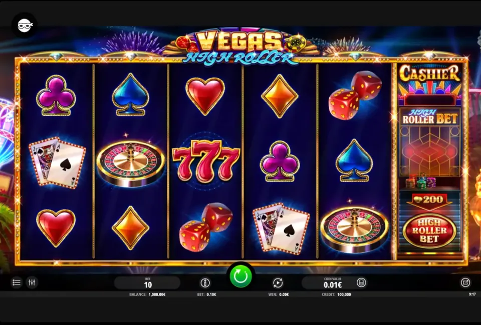 vegas high roller slot