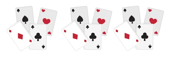 kortspill på casino