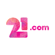 Logo image for 21.com Casino